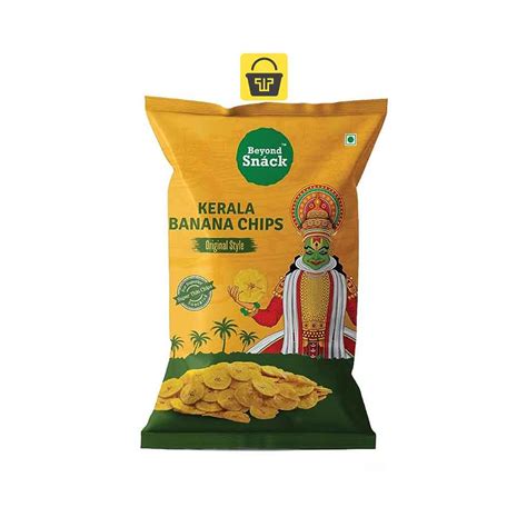 Beyond Snáck Kerala Banana Chips Original Style Town Tokri