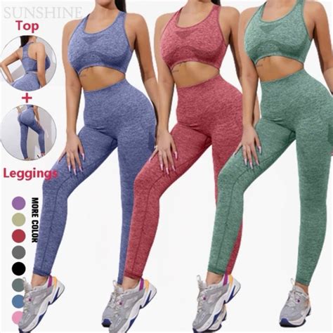 Conjunto Kit Calca Legging Top Fitness Empina Bumbum Conjunto Levanta