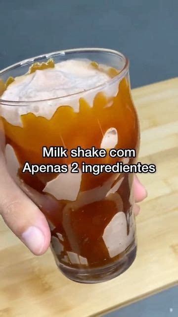 Receitas Da Helena On Instagram MILK SHAKE DELICIOSO APENAS 2