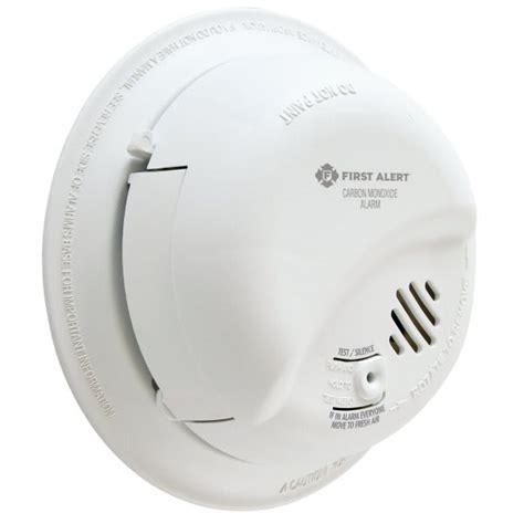 First Alert Brk Hardwired Smoke Co Combo Alarm W Lithium Battery