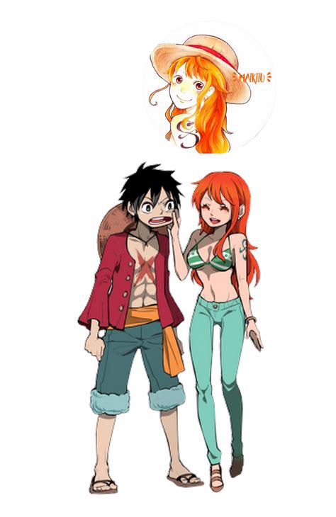 Luffy X Nami Render By Maikiiu On Deviantart