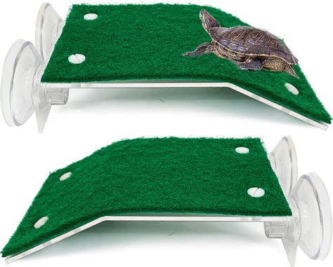 Buy Hamiledyi Turtle Basking Platform Tortoise Climbing Ladder Aquarium