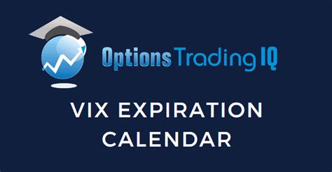 Vix Option Expiration Calendar 2025 Pdf Oona Torrie