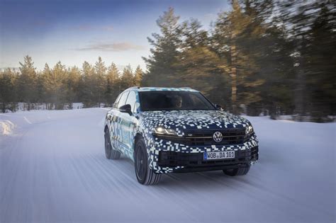 Vw Touareg Final Tests Now Close To The Arctic Circle