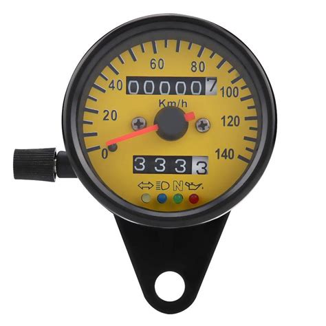 Evgatsauto Universal Motorcycle Speedometer Odometer Mm Motorcycle