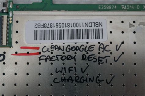 Acer Iconia 10 B3-a40 A7001 Tablet Mainboard Logic Board Motherboard ...