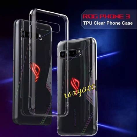 Jual Softcase Asus Rog Phone 3 Atau Rog Phone 3 Strix Case Clear Bening