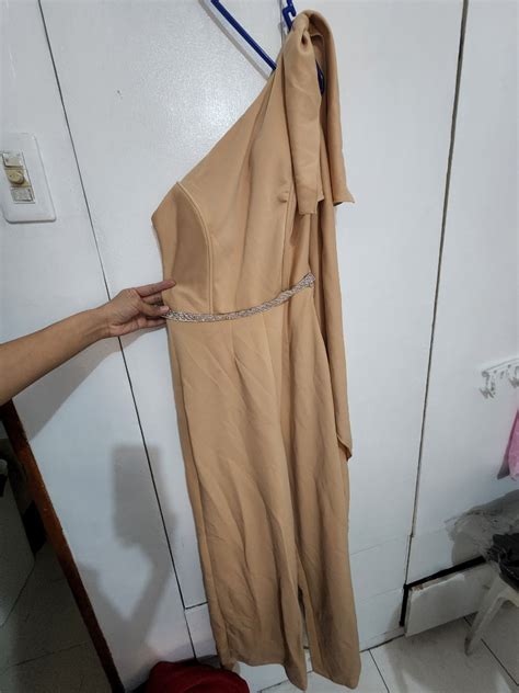 Nude Formal Jumpsuit Women S Fashion Dresses Sets Jumpsuits On