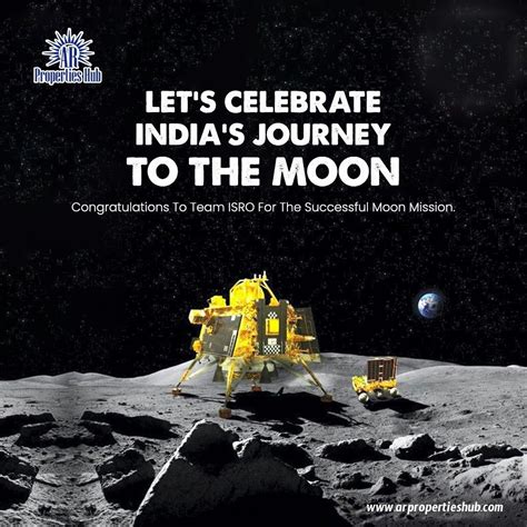 Congratulations to team ISRO for the successful moon mission in 2023 ...