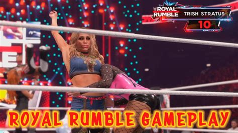 30 Women Royal Rumble Gameplay Wwe 2k22 Youtube