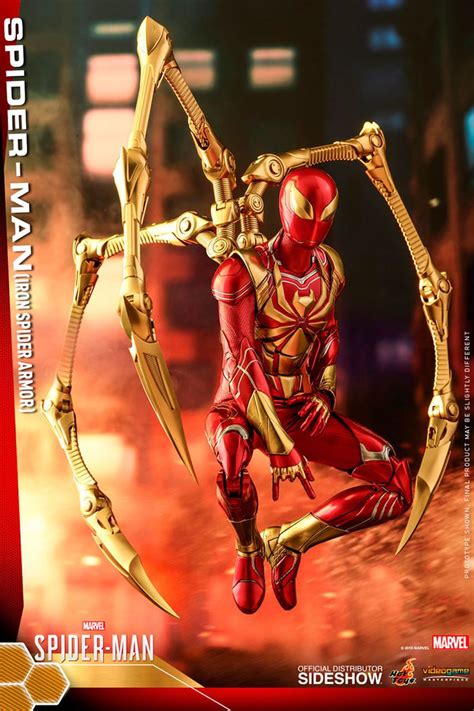 Action Figure Homem Aranha Iron Spider Armor Marvel S Spider Man PS VGM Escala Hot