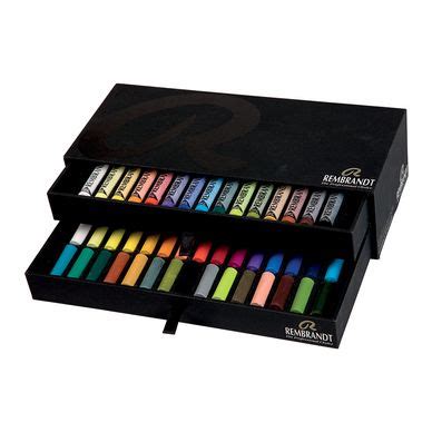 Coffret En Bois Luxe Pastel Tendre Rembrandt Entiers