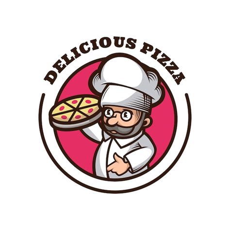 Premium Vector Delicious Pizza Logo