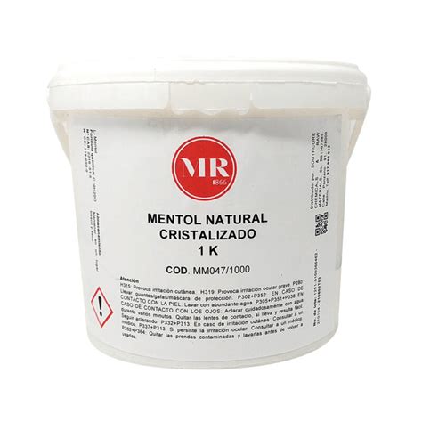 Mentol Natural Cristalizado 1 K Tiendas Mr 1866