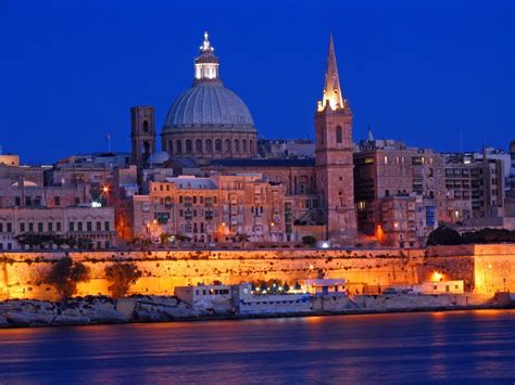 Valletta, Malta, Beautiful City with Baroque Architecture ...