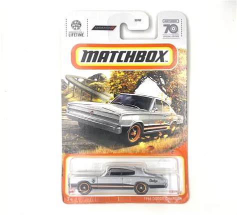 Matchbox 1966 Dodge Charger Special Edition 70 Anos Hkw65 Mercadolivre