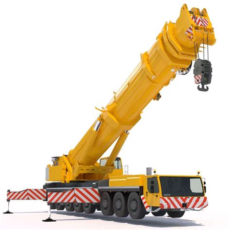 Liebherr Ltm 1500 Mobile Crane 3d Model By Arqart