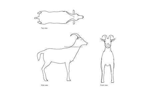 Goat Free Cad Drawings