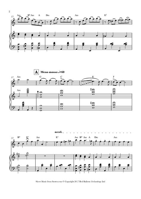 ﻿two Guitars Tsyganochka цыганочка Sheet Music For Flute