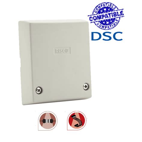 RISCO RK66S SISMICO Detector Piezo Eléctrico De Impacto y Temperatura