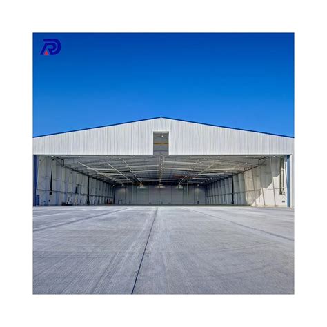 Space Frame Construct Light Steel Structure Hangar Building Prefab