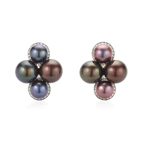 Theia Pearl Earrings Marissa Collections