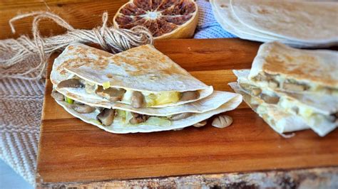 Quesadillas De Champi Ones Receta Paso A Paso Auri Es