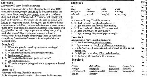 Interchange English Textbook Workbook Answers Unit Off