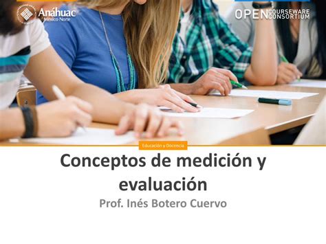 PDF Educación y Docencia Conceptos de medición y educommons anahuac