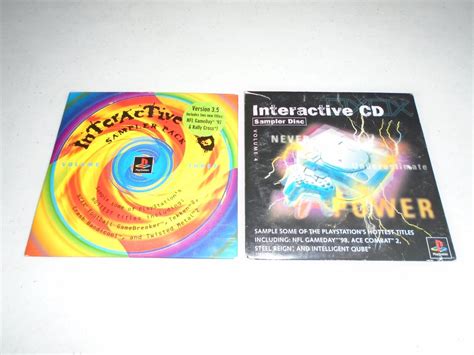 Interactive CD Sampler Disc Volume 3 5 4 Demos Sony Playstation 1 PS1