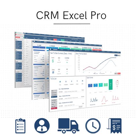 Excel Crm Pro Advanced Spreadsheet Luxtemplates