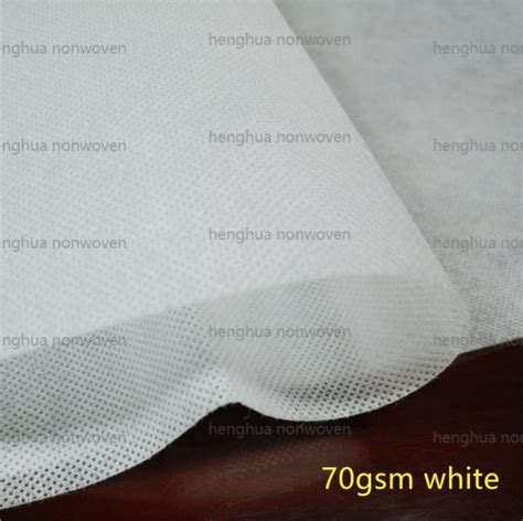 Best 70gsm White Polypropylene Spunbond Non Woven Fabric Roll Notex