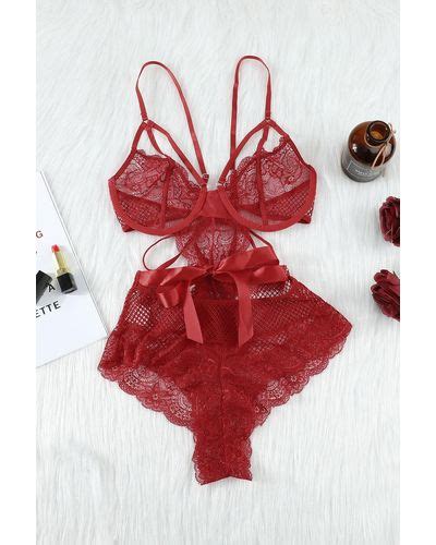 Red Briar Thorn Lingerie For Women Lyst