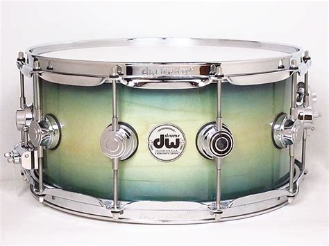 DW Collector S Maple Snare Drum HVLT Shell 6 5 14 Natural Reverb