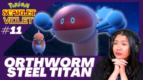 Lurking Steel Titan Orthworm Pokemon Scarlet And Violet Gameplay