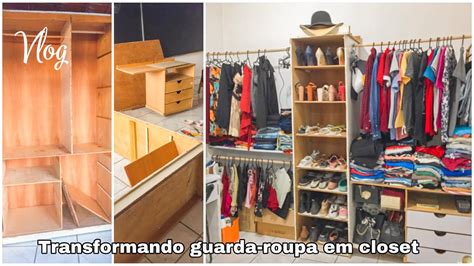 Vlog Transformei Meu Guarda Roupa Em Um Closet Sumi O Do Canal