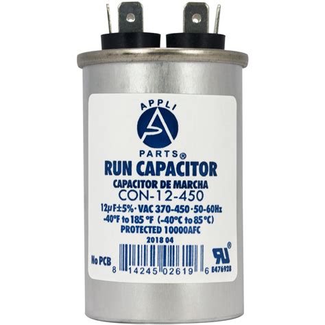 Appli Parts Condensador Capacitor De Marcha 12 Mfd UF Microfaradios