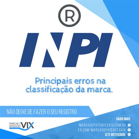 Como Identificar As Classes De Registro No Inpi Vix