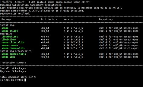 How To Install Samba Server In Rhel Centos And Fedora