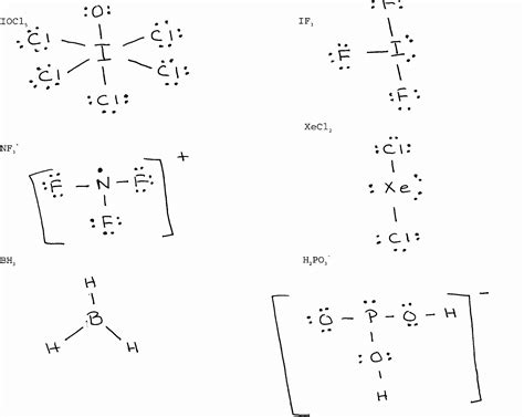 50 Lewis Structure Practice Worksheet | Chessmuseum Template Library ...