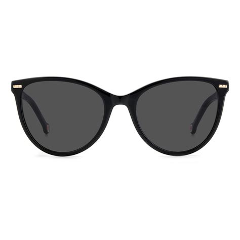 Carolina Herrera HER 0107 S KDX IR Black Nude Sunglasses Woman