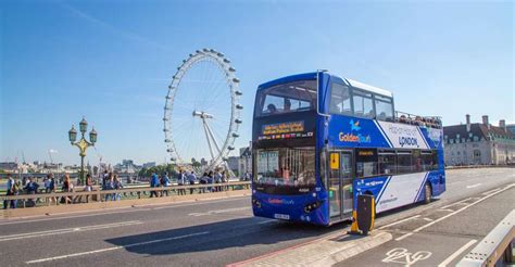 London Golden Tours Open Top Hop On Hop Off Sightseeing Bus Getyourguide