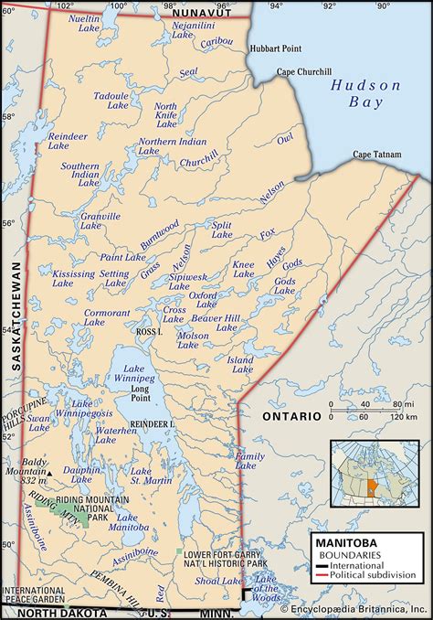 Manitoba History Facts Population And Map Britannica