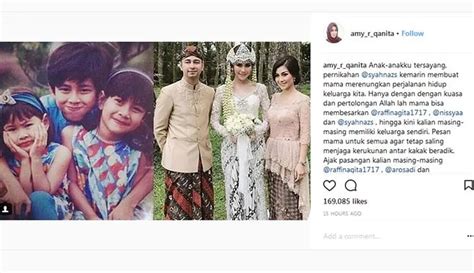 Curahan Hati Mama Amy Setelah Syahnaz Sadiqah Dan Jeje Govinda Resmi