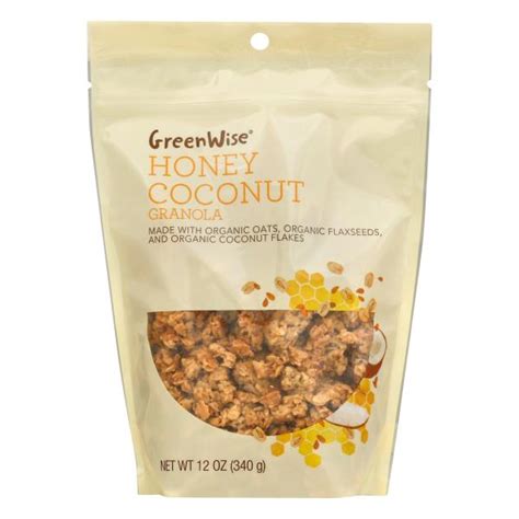 Greenwise Granola Honey Coconut Publix Super Markets