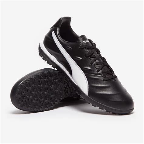 Puma King Pro 21 TT Schwarz Weiß Herren Fußballschuhe Pro Direct