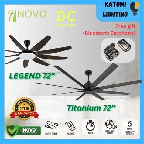 Inovo Titanium Abs Blades Legend Abs Blades Dc Motor