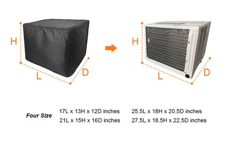 Amazon Waterproof Insulated Outdoor Window Air Conditioner Cover