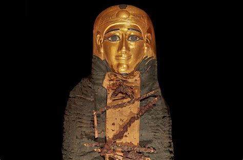 Golden Boy Mummy Was Protected By Precious Amulets Ct Scans Reveal