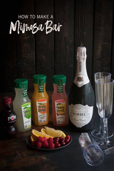 How To Make A Mimosa Bar Sweetphi